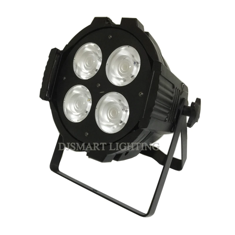 4 шт. 50 Вт COB Led Par теплый белый+ холодный белый 2в1 высокая яркость 200 Вт COB Par64 Светодиодный точечный светильник dj светильник