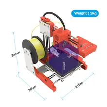 Easythreed 3D Printer 100*100*100Mm Print Mini Desktop Kinderen Size Hoge Precisie Mute Afdrukken Met Tf kaart Pla Sample