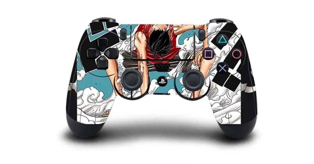 1 шт. one piece Luffy PS4 наклейка для sony PS4 Playstation 4 для Dualshouck 4 игры PS4 контроллер наклейка s