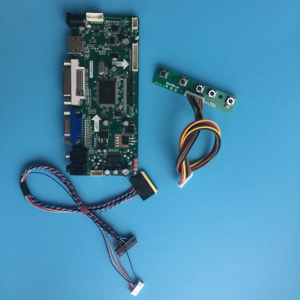 Комплект для контроллера B101AW03 V1 панель монитора ЖК-дисплей VGA AUO светодиодный