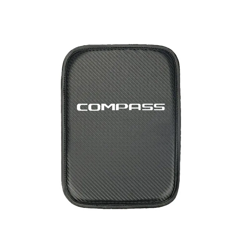 Автомобильный подлокотник для JEED Compass с центральной консолью, увеличивающий рост из искусственной кожи, автомобильные аксессуары - Название цвета: 1PCS
