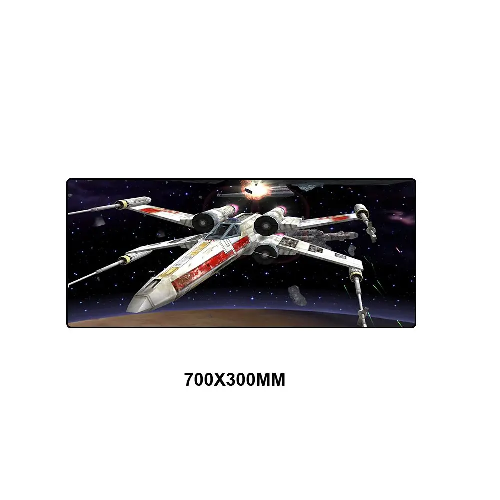 Игровой коврик для мыши Star Wars, клавиатура, коврик для ноутбука, коврик для мыши, большой резиновый геймер XL, коврик для мыши для ноутбука, скоростная мышь, игровой коврик для Dota2 - Цвет: Star Wars-018