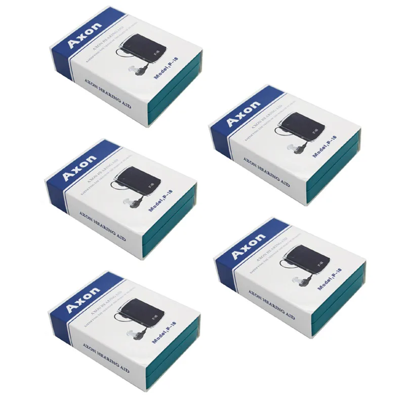 

5PCS AXON F-16 Portable Loudspeaker Hearing Aids Voice Sound Amplifier Hearing Aid Aids Environmental Low Noise Ear Health Care