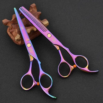 

1pc Professional Hairdressing Scissor Hair Scissors Hair Cutting Scissors Kit Hair Straight Thinning Scissors Barber Salon Tools