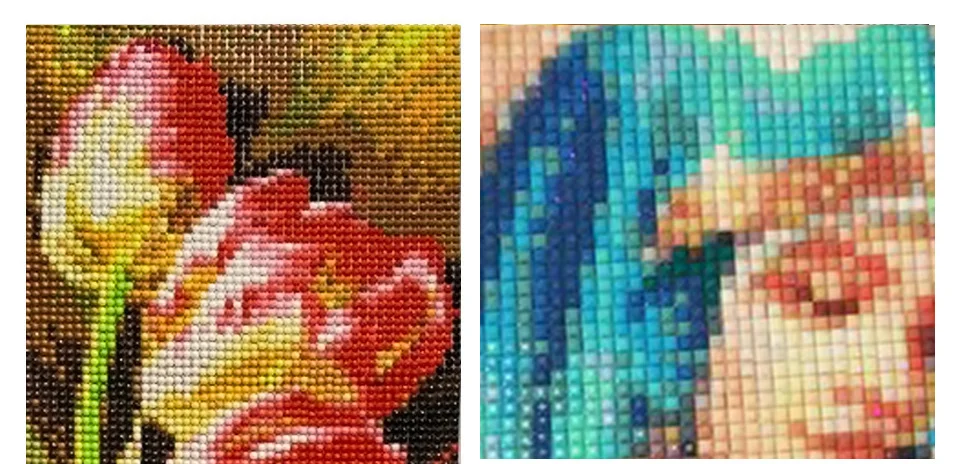 5D DIY Diamond Painting Flowers Vase Cross Stitch Kit Full Drill Embroidery Mosaic Rose Art Picture Of Rhinestones Gift Decor