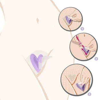 

Bikini Privates Pubis Shaving Razor Female Secret Intimate Hair Shaving Kit Shaving Stencil Razor Pubes Brush Set For Women