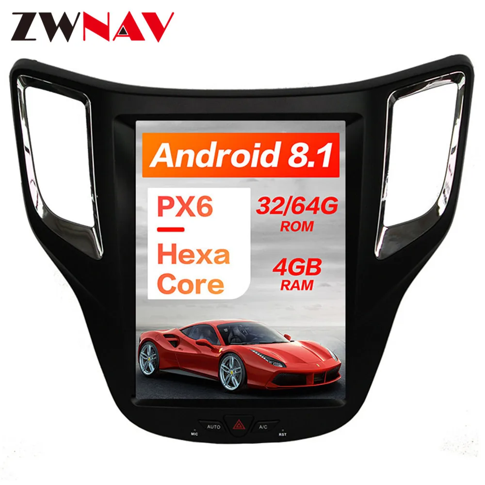 Flash Deal Tesla style Android 9.0 Car GPS Navigation car No DVD Player For Changan CS35 Auto Stereo radio Player tape recorder head unit 0