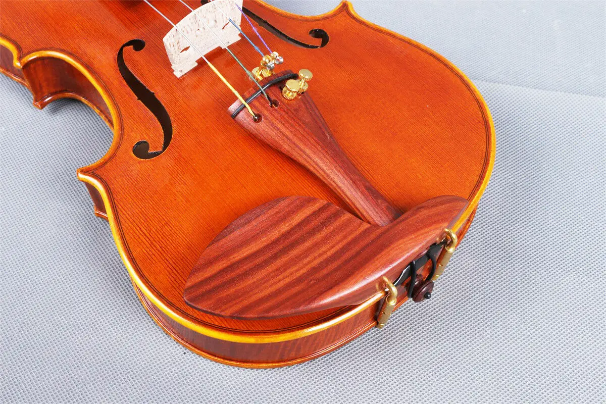 Мастер скрипки 4/4 Одна деталь тигровый клен скрипка ручной работы чехол бант#412