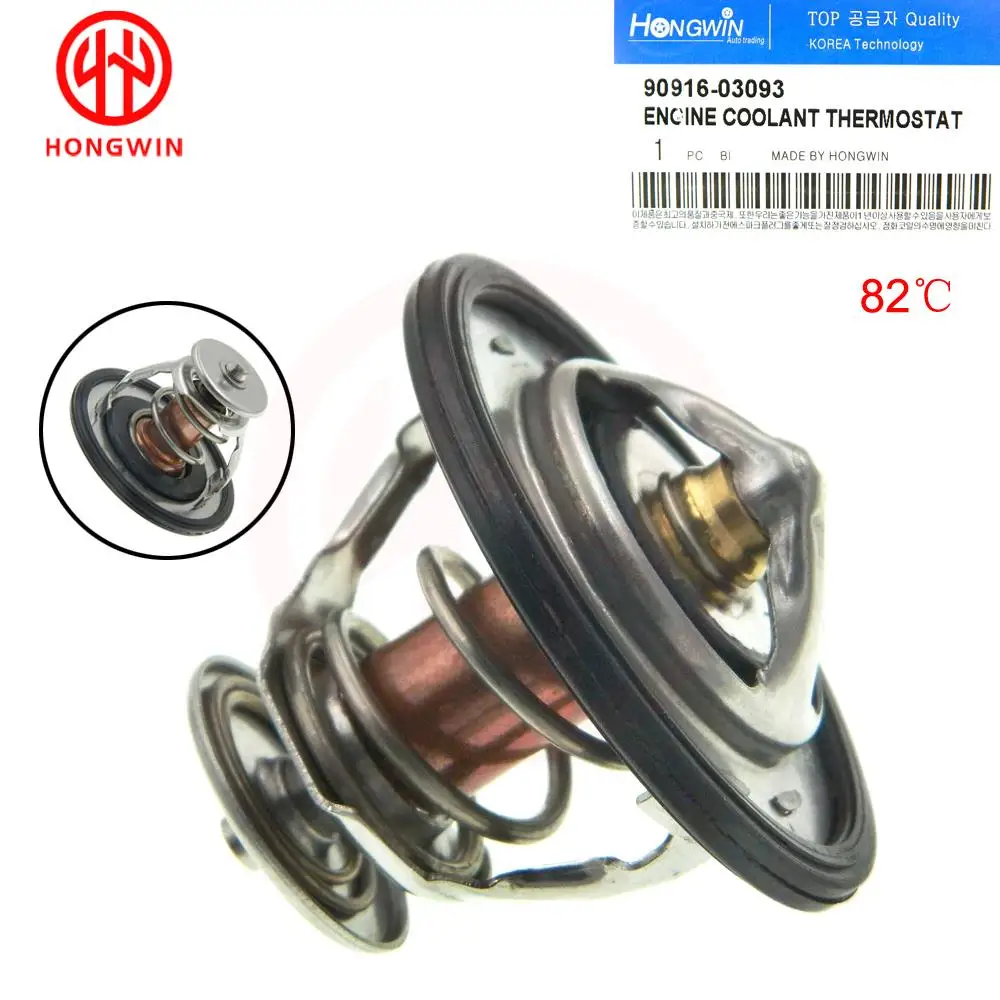 Engine Coolant Thermostat For Lexus IS300 GS300 Toyota Yaris Tacoma Prius VITZ 2005-2015 engine coolant thermostat