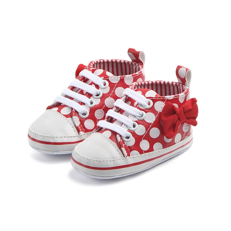 Новинка; модная обувь из искусственной кожи с объемными крыльями золотого цвета для новорожденных; Детские кроссовки; обувь для малышей; обувь для маленьких мальчиков и девочек; Первые ходунки - Цвет: XZ0034-RD