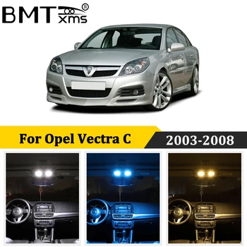 

BMTxms 11Pcs Car LED Interior Dome Light Kit Canbus For Vauxhall Opel Vectra C GTS Saloon Estate 2003-2008 Auto Accessories