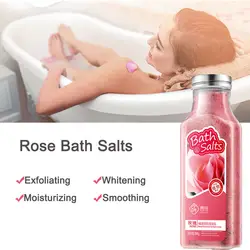 CCPT цветочный аромат роза пилинг для тела Скраб лепестки соли для ванной отбеливание розы для ванной