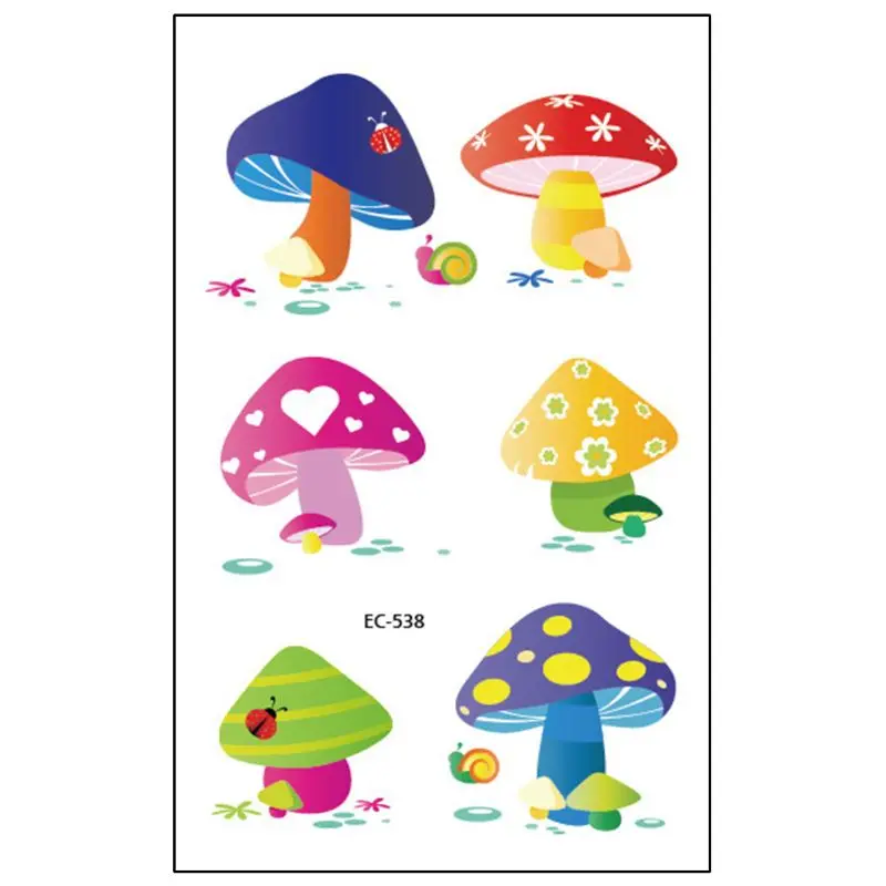 15 шт. Татуировка Хэллоуин стикер Забавный мультфильм Забавный Дети Мальчики Девочки одноразовые водостойкие татуировки стикер s