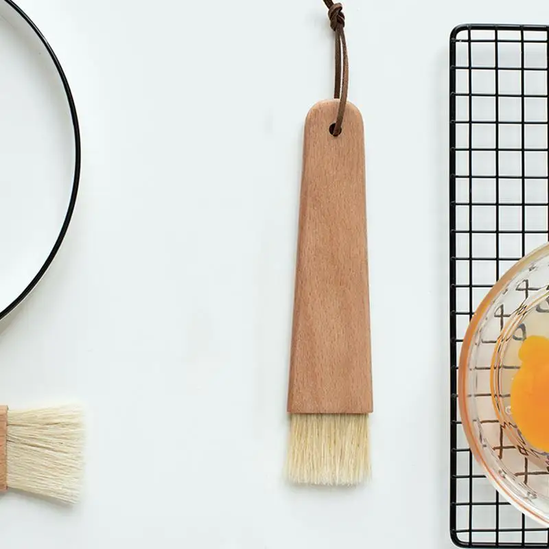 Высокое качество масляные щетки щетка для выпечки деревянная ручка барбекю