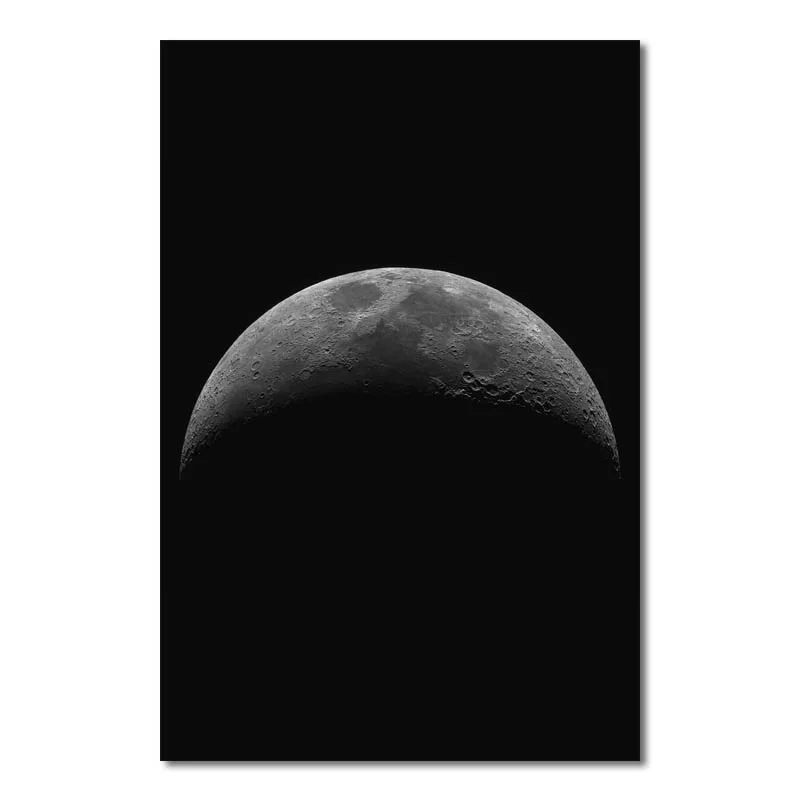 Canvas-Background-Photography-Hanging-Wall-Art-for-Home-Office-Hotel-Painting-Night-Sky-Moon-Black (4)