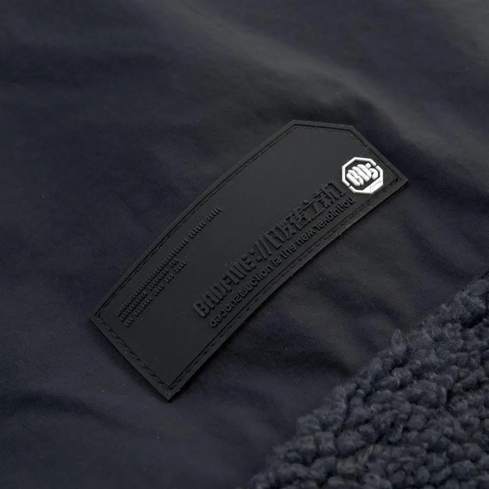Li-Ning Мужская баскетбольная Толстовка BAD FIVE Po, теплая флисовая толстовка свободного кроя с подкладкой из полиэстера, спортивное зимнее пальто, свитер AWDP621 COND19
