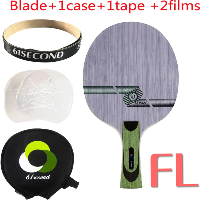 FL with 1 case Sanwei GREEN EVEN(QY-1091, 11 слоев древесины, управления) лезвие для настольного тенниса для 40+ ракетка для Пинг-Понга Летучая Мышь - Цвет: FL with 1 case