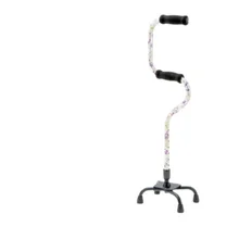 

Quadrangle Crutch Japanese Elderly Aluminum Alloy Ultra-Light Two-Section Elderly Non-Slip Walking Stick Walking Stick Walking