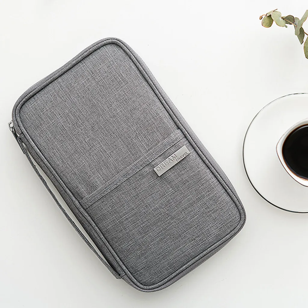 Holder Wallet Organizer Travel accessories Document Invite.l Travel Passport Bag Waterproof And Dustproof Travel Document Bag