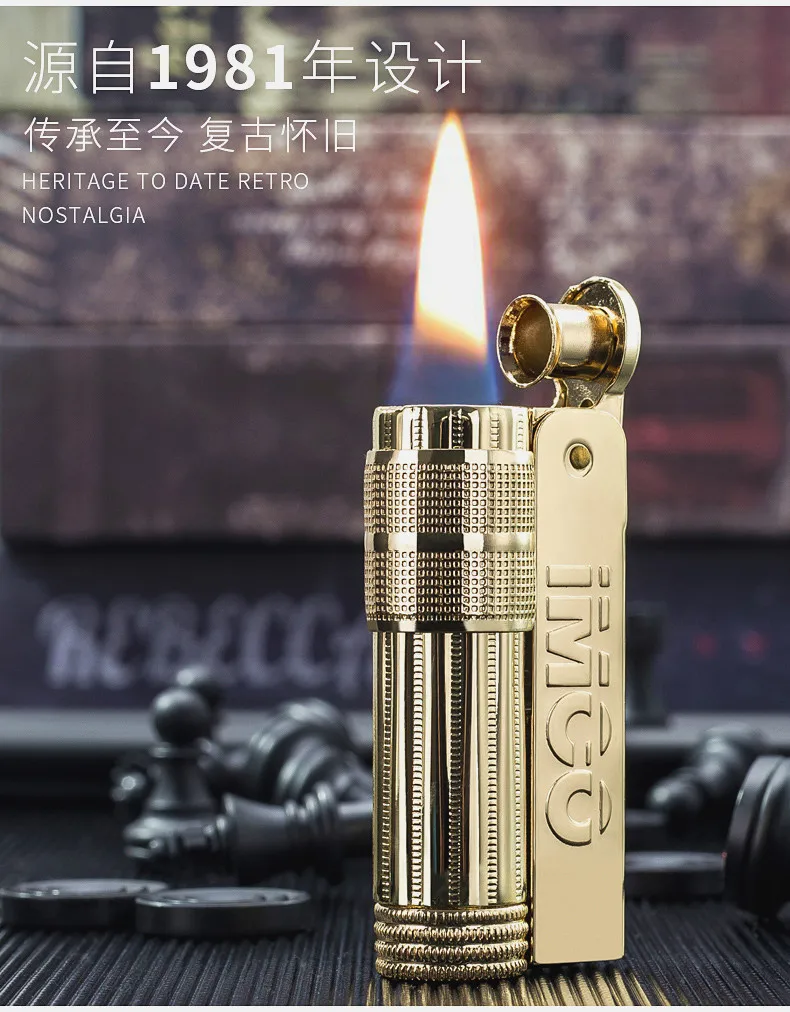 Аутентичная австрийская электронная сигаретная зажигалка винтажная латунная