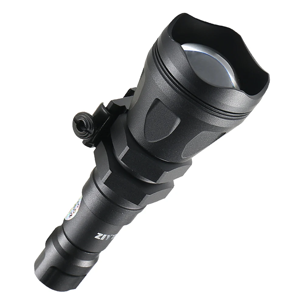 

Infrared Flashlight 4 Modes Long Range Distance Illumination Night Vision Riflescope Fill-in Light Modulator for Night Hunting