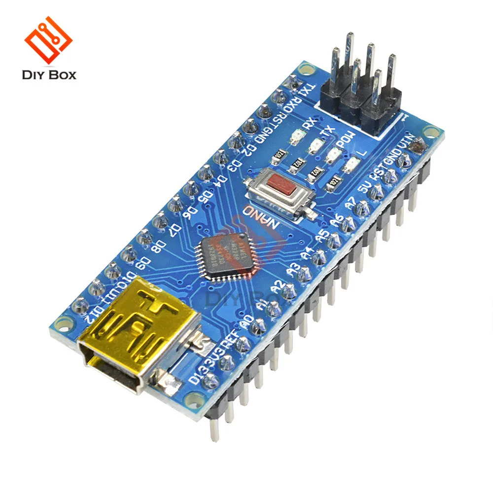 CH340 CH340G NANO V3.0 3.0 Mini USB Atmega328 ATmega328P 5V 16M Micro Controller Driver Board Module For Arduino 