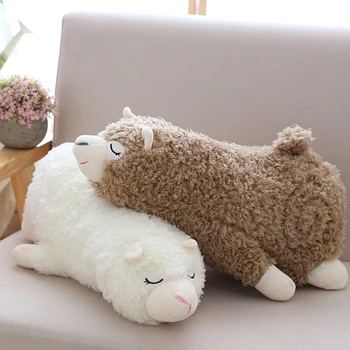 

30cm 45cm Kawaii Alpacasso Lying Alpaca Animal Pillow Lovely Cute Doll Kid Toy