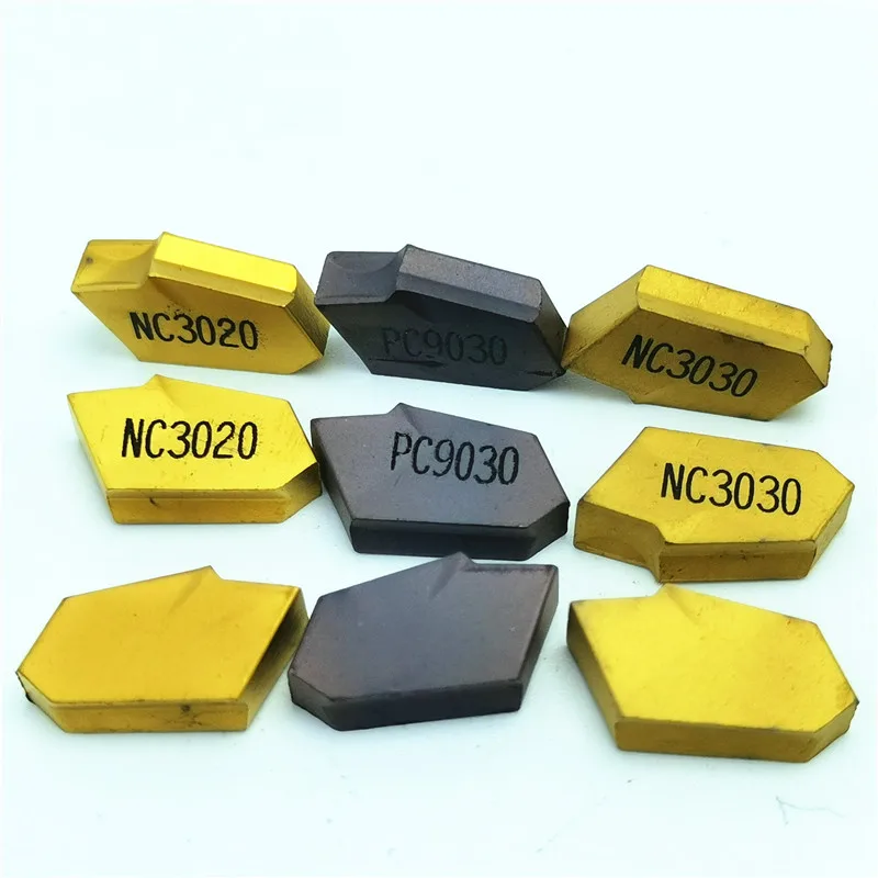 Карбид вольфрама SP400 NC3020 PC9030 NC3030 рифленая карбидная вставка для токарного станка резак токарный инструмент для разрезания и снятия канавок инструменты