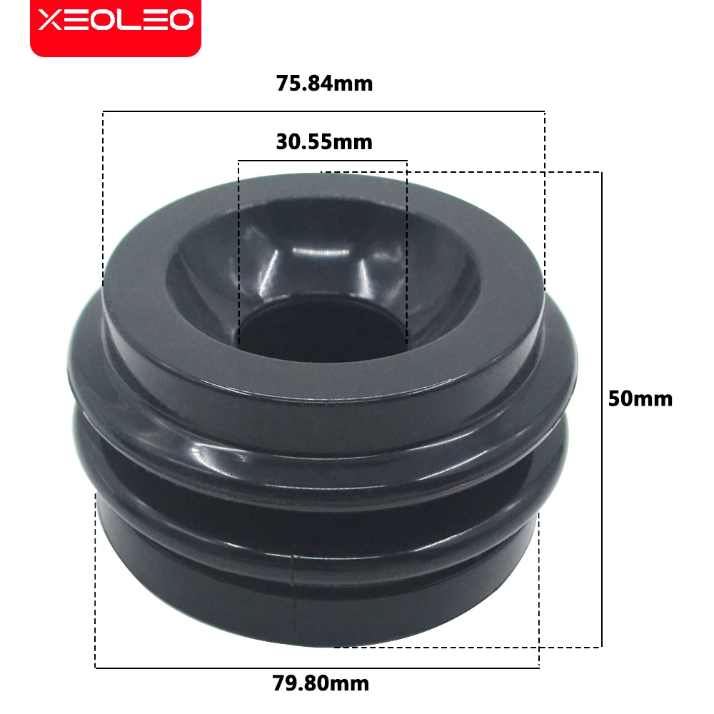 XEOLEO Coffee Grinder Blow hopper Silicone Air Blowing for clean coffee powder of hopper Diameter 8cm  with lid 6