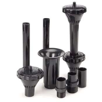 

Saim Water Fountain Spray Head Set 3 Fountain Patterns Blossom Mushroom Two-Tier Patterns Garden Mini Fountain Head Accessories