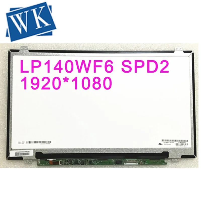 LP140WF6 SPD2 LP140WF6-SPD2 LP140WF6 SPD1 LP140WF6 SPL1 ноутбук ЖК Экран 1920*1080 EDP 30 pin ips