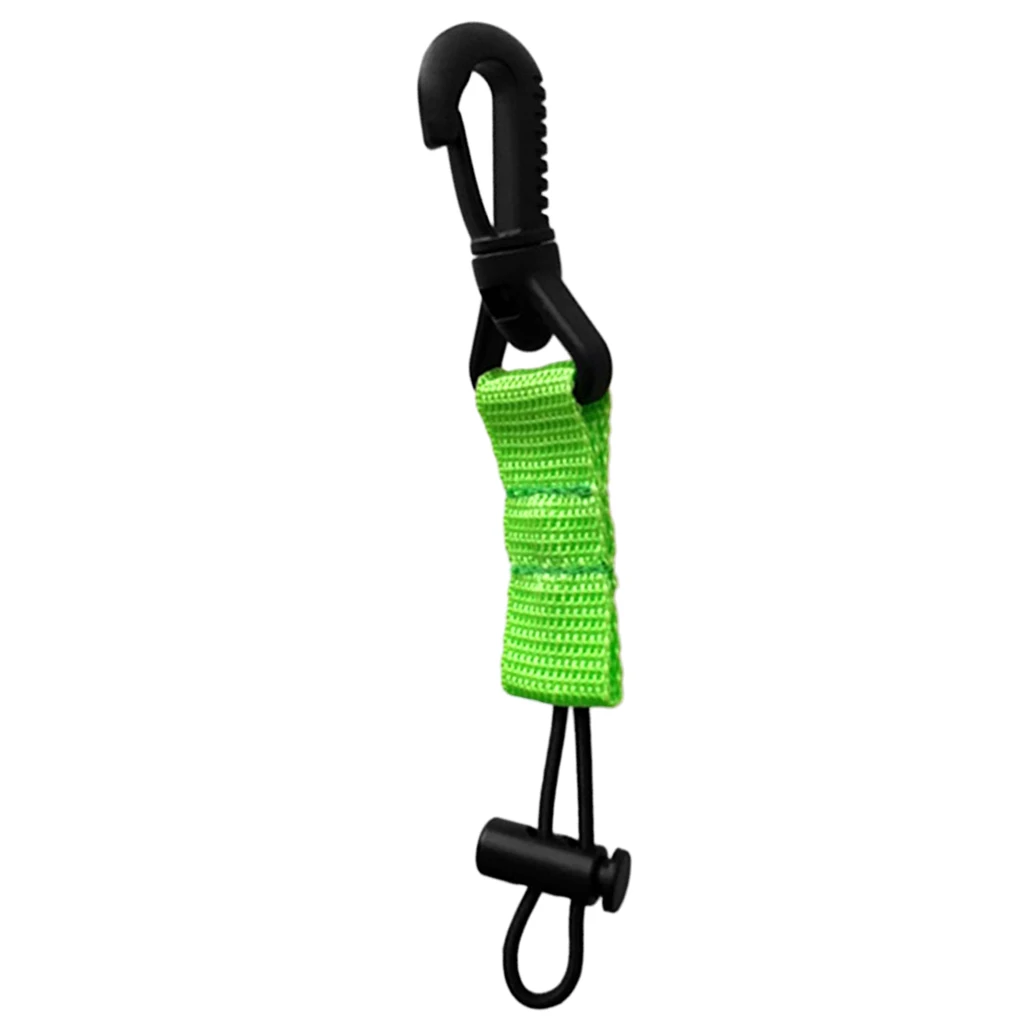 Scuba Divers Regulator Octopus Holder Retainer BCD Lanyard Extended Fixed Cord Lock - Choose Colors