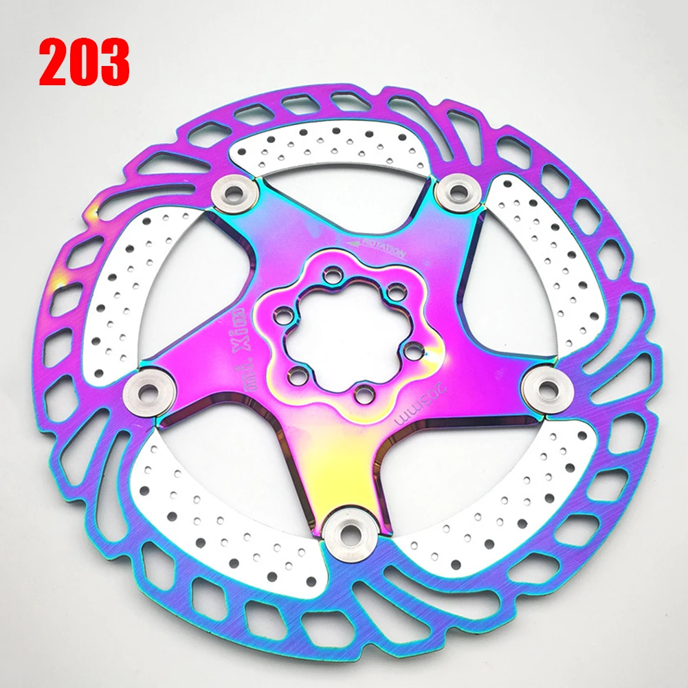 Details about   XON 6 Bolts Stainless 180mm/203mm MTB Road Bike Disc Brake Pad Rotor