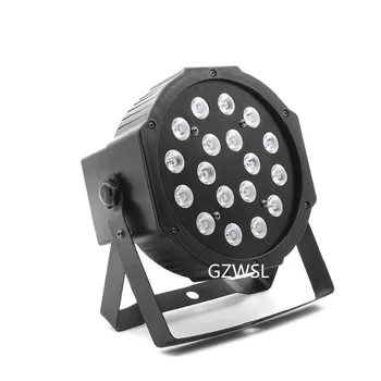 

16pcs/lot DMX Stage Lighting 18*3W led PAR64 54W rgb led par light