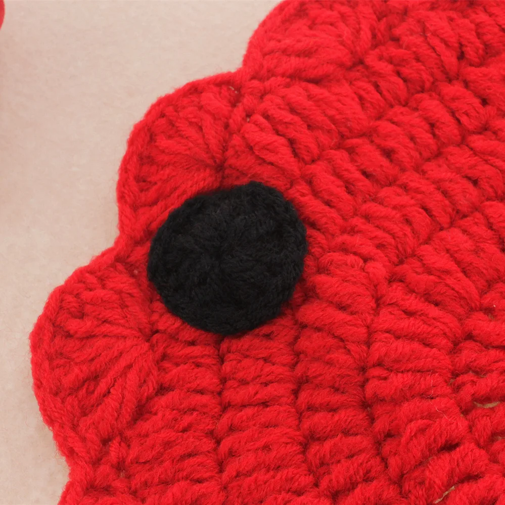 Детский трикотажный костюм божьей коровки красивый комплект шляпа для