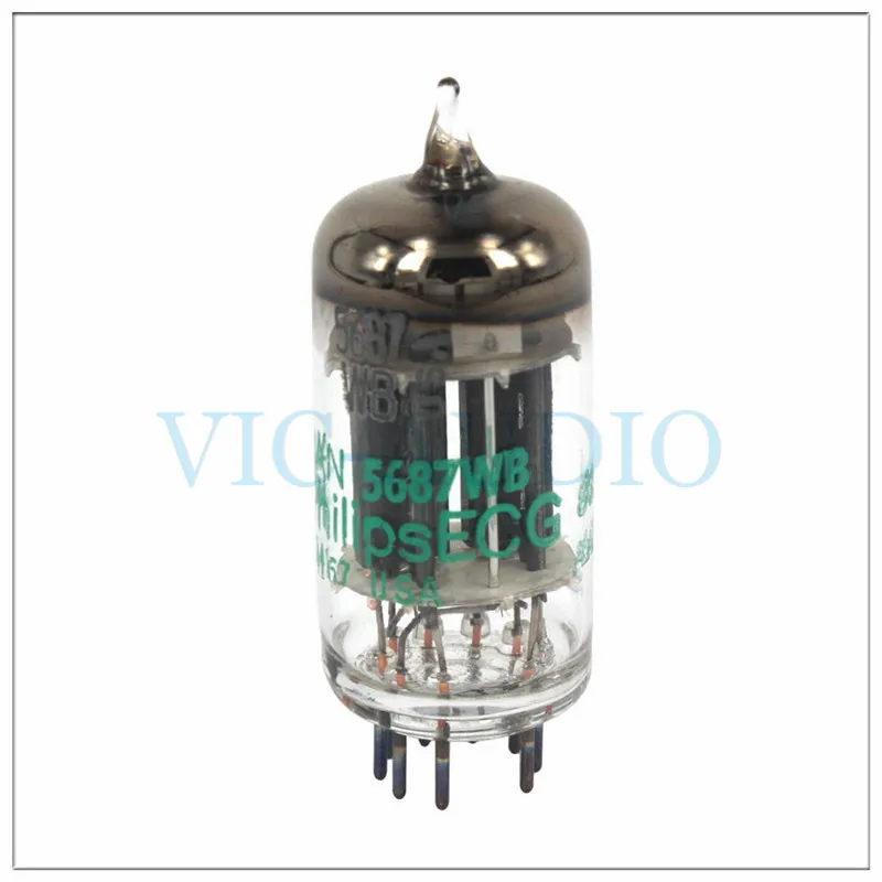 Новинка для PHILIPS января 5687WB 5687 электронная трубка заменить E182CC 7119 и гнездо адаптера 6N6 6H6N вакуумная трубка 1 шт
