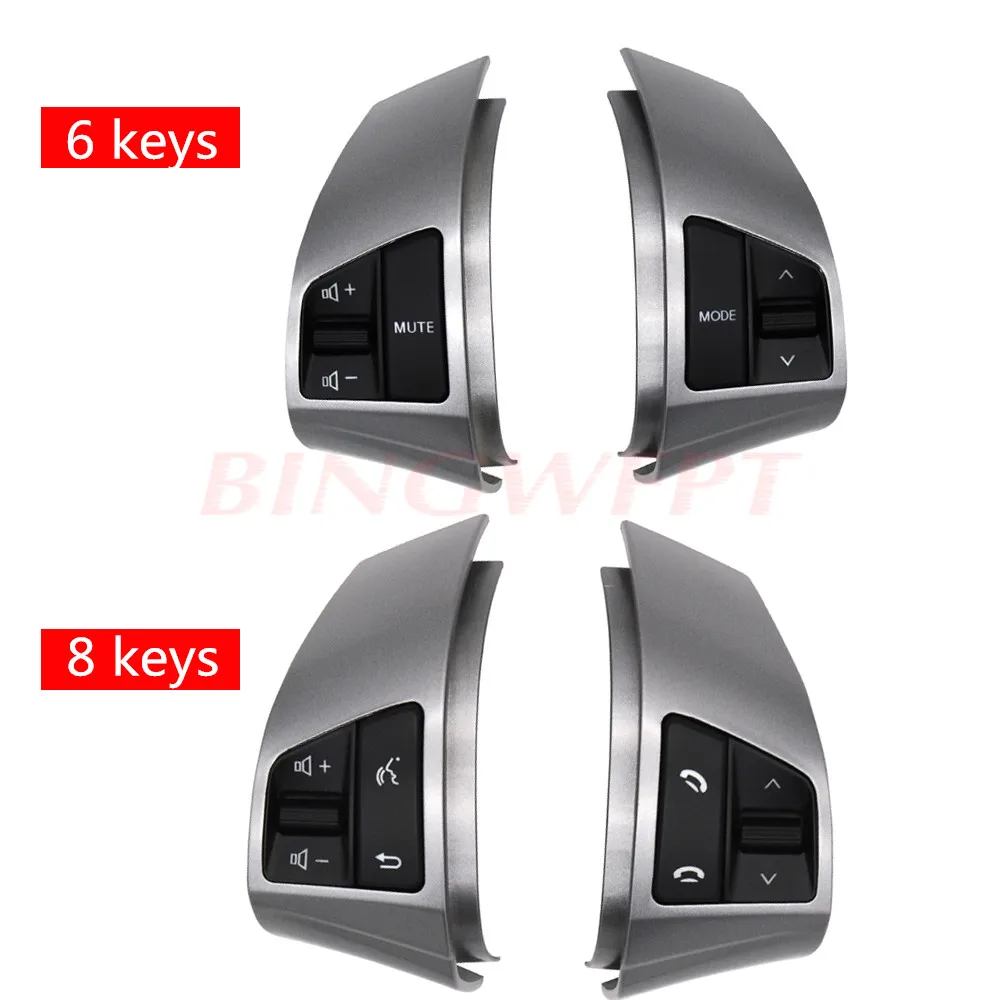 Tanie Dla Hyundai Elantra HD wielofunkcyjny przycisk zdalnego sterowania na kierownicy 6 i 8 obligacji