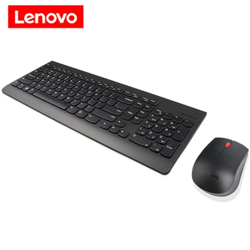 Lenovo 4x30M39458 клавиатура ультра-тонкая шоколадная Беспроводная клавиатура мышь набор ноутбуков desktopPC Бесшумная Водонепроницаемая игровая офисная мышь - Цвет: 4x30M39458