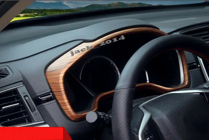 Персиковое дерево зерна приборной панели декоративная рамка 1X для Honda CRV CR-V