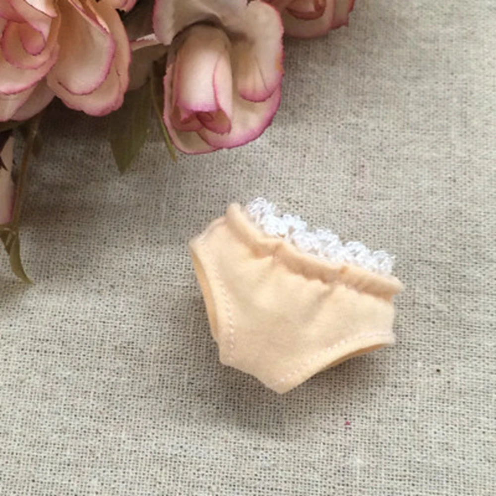 Doll Clothes Accessories Doll Clothes Doll Accessories Plush Doll Accessories Cute Doll Lace Underwear Briefs For 1/12 1/6 1/4 1/3 Doll House Decoration Girls Gift Kids DIY
