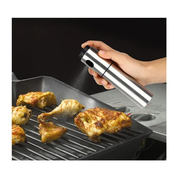 

Glass Olive Spraying Oil Bottle Sprayer Stainless Steel Essig Oil Pot Leak-proof Drops Spice Jar Seasoning Kitchenware Tools