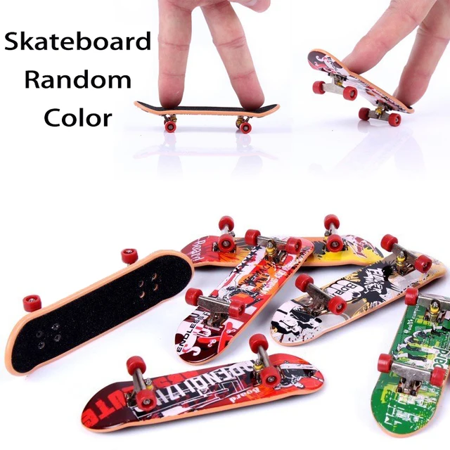 Children Finger Skateboards Skate Toy Skate Park Ramp Set Tech Practice Deck Funny Interior Extreme Sport Fingers Training Toys 2