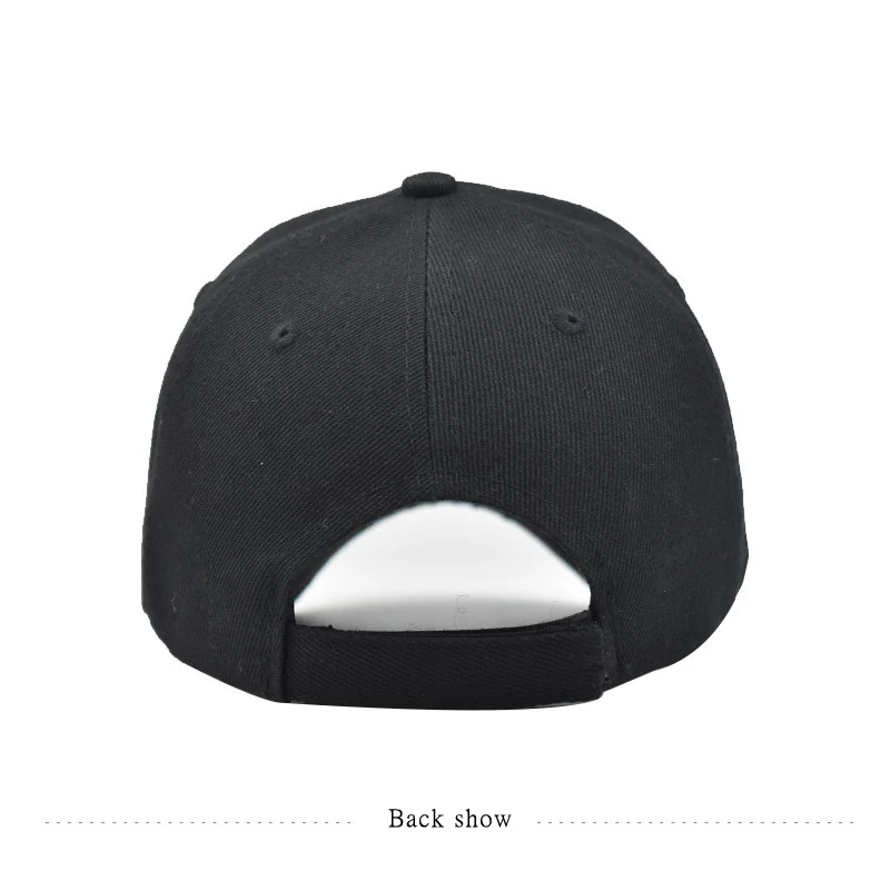 Baseball Cap Snapback Hat Polyester Thick Spring Autumn Cap Pure color cap keep warm Hip Hop Fitted Cap For Men Women wholesale 6