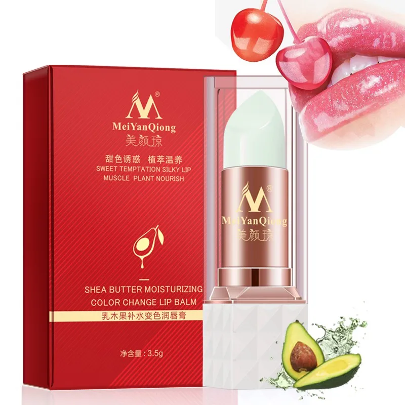 Shea Butter Lips Natural Moisturizing Change Color Lip Care Lipstick Beauty Nourishing Lipstick Makeup