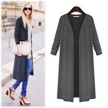 Большой размер 5XL осень зима мода женский кардиган пальто длинный рукав вязаный кардиган свитер женский pull Femme