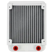 PPYY-алюминиевый радиатор водяного охлаждения 120 Led Cpu жидкостный кулер для 120 мм вентилятора G1/4 теплообменник охлаждаемый компьютер ПК