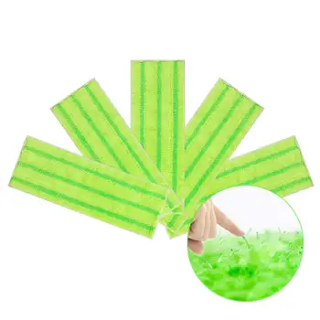 

Cleanhome Washable Flat Mop Pad Reusable Microfiber Replacement Head for Wooden Floor Tile Cleaning Hairs Removing