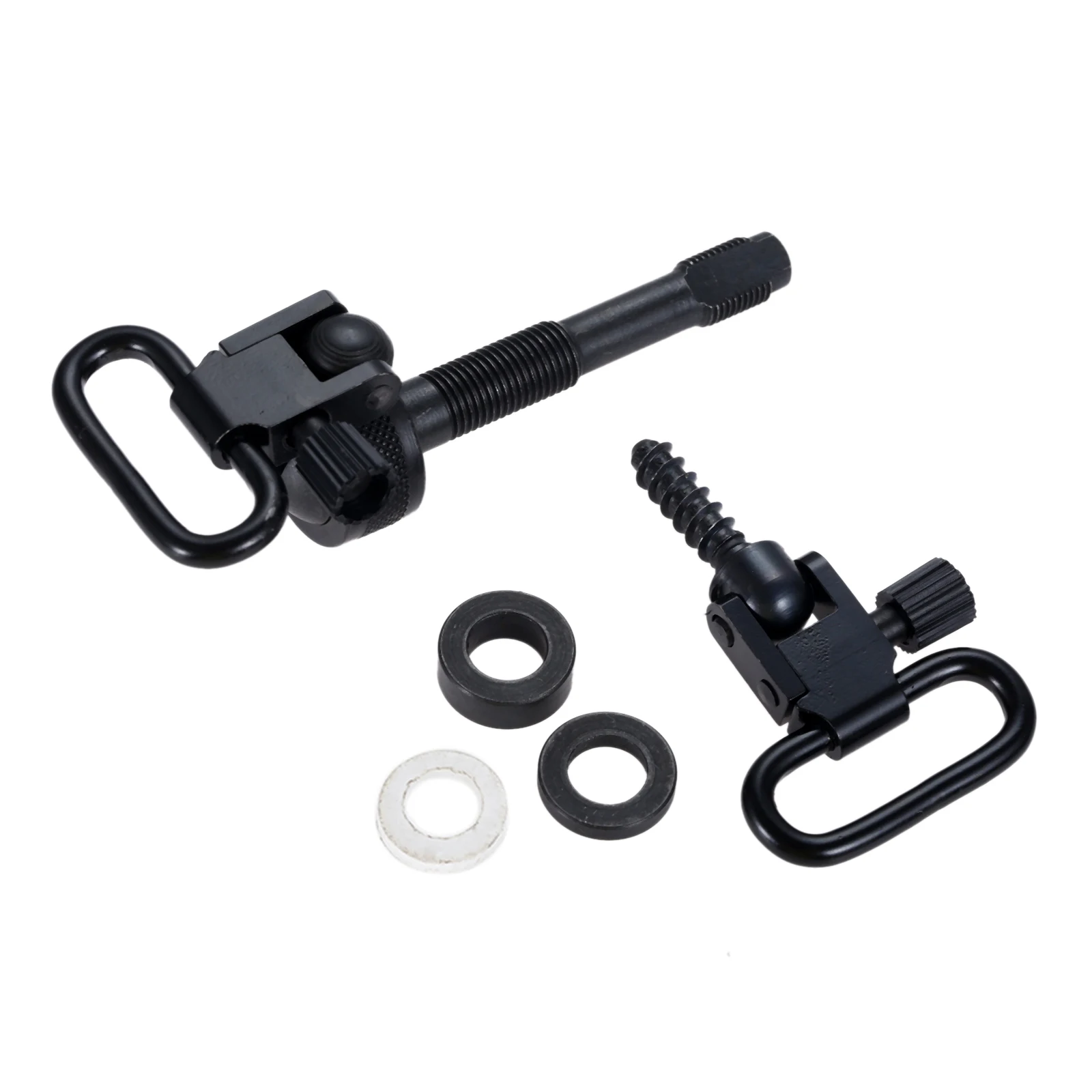 

1Set Tactical Hunting Gun Accessories Fit 1.0"" Sling Swivels Kit Magazine Tube Mount Screws Base For Remington 742 Standard/ADL