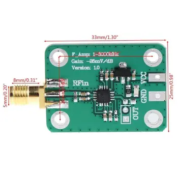 

Meter Module Board 1-8000MHz AD8318 RF Log Detector RSSI Measuring PowerNew