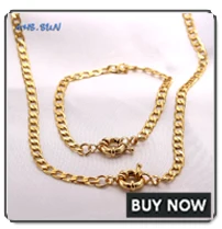 MHS.SUN New Design Anchor Pendant Necklace Bracelet For Women Chunky Link Chain Necklace Bangle Hip Hop Jewelry For Gift 1PC